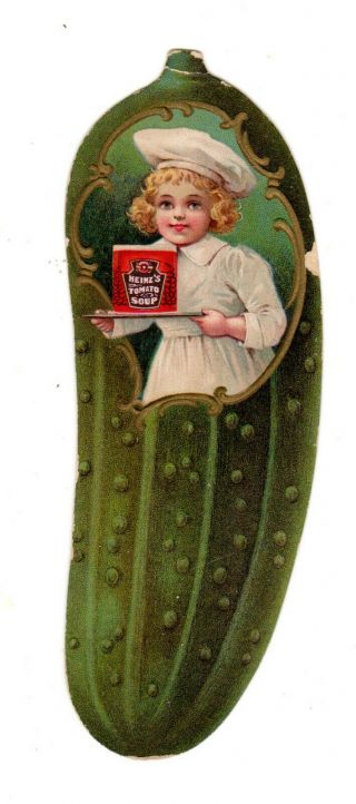 Victorian Trade Card,  Heinz