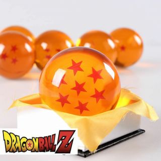 Dragonball Z Dragon Ball Large 7 Stars Crystal Resin 3  7.  6cm Usa Seller