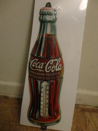 1935 Coca - Cola Thermometer.