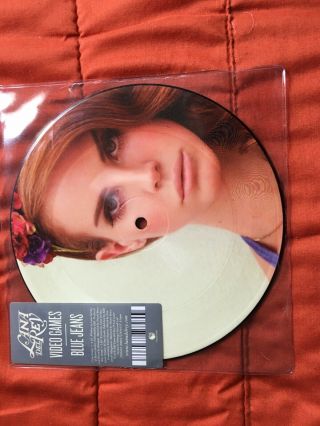 Lana Del Rey Video Games 7” Picture Disc Vinyl Rare Norman Fucking Rockwell