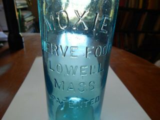 Rare Early Style Moxie Nerve Food Lyndeborough Glass 3