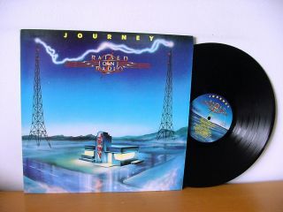 Journey " Raised On Radio " Rare Promo Lp From 1986 (columbia Oc 39936).