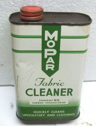 Mopar Chrysler De Soto Dodge Plymouth Pint Fabric Cleaner Can