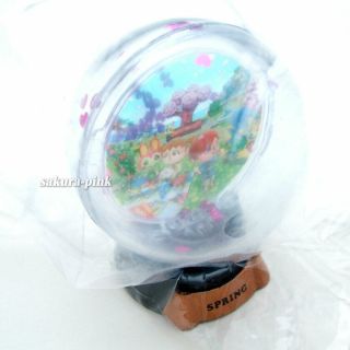Spring Water Globe Vol.  1 Animal Crossing Leaf Doubutsu No Mori Bandai Japan