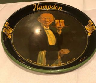 Vintage Hampden Brewing Co.  Beer Tray Willimansett,  Mass.  Chicopee