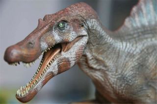 W - Dragon Spinosaurus Statue Dinosaur Model Spino Figure Dino Collector Toy Gift 2