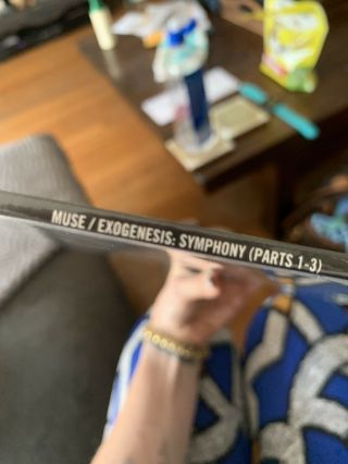 Muse Exogenesis Parts 1 - 3 Vinyl Lp Single Rsd 1 Of 2000 Copies Nm