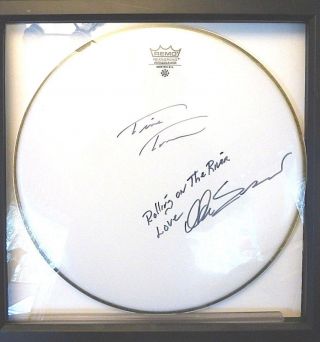 Ike And Tina Turner Signed Drum Head