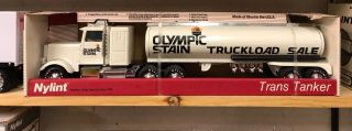 Nylint Freightliner Olympic Stain Tanker Semi Truck Usa