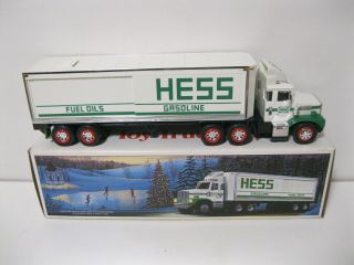 Hess 1987 Tractor Trailer Truck Bank