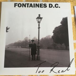 Fontaines Dc - Too Real 7 Inch Single. ,  Rare,  Unplayed