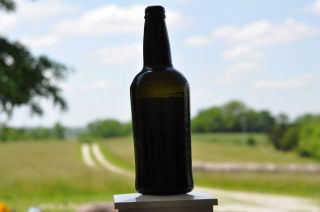English Porter Ale Bottle Sand Pontil Base