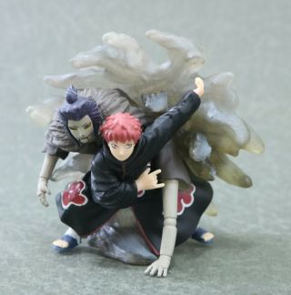 Naruto Shippuden Ninjutsu Emaki Sasori Figure Authentic 3 " Bandai Japan H470