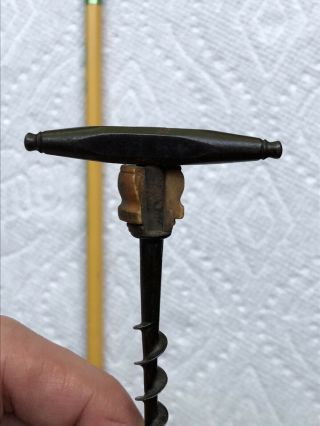 Antique Iron 18th Century Corkscrew 10