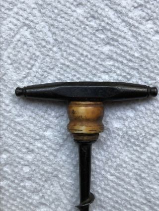 Antique Iron 18th Century Corkscrew 2