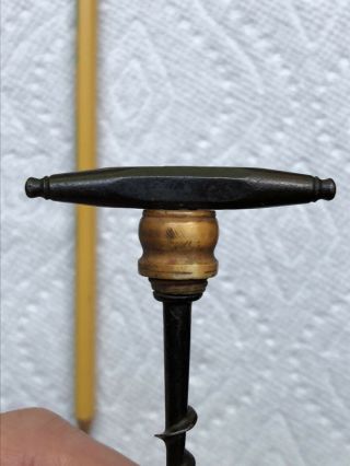 Antique Iron 18th Century Corkscrew 7