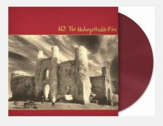 U2 The Unforgettable Fire Hmv Wine Red Vinyl 2019 Lp Ltd To 1000 Copies
