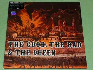 The Good The Bad And The Queen The Good,  The Bad & The Queen Same Lp Poster Ex