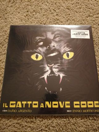 Ennio Morricone Il Gatto A Nove Code Cat O Nine Tails Soundtrack Yellow Vinyl Lp