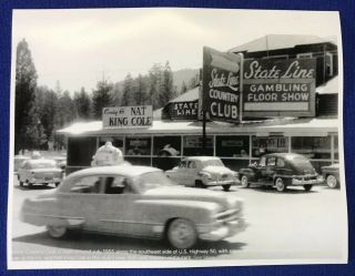 Photo - Stateline Country Club - Nat King Cole - Lake Tahoe Nevada Casino