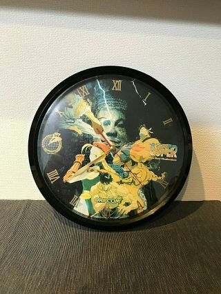 [rare] Street Fighter Ⅱ Clock : 1994 Champion Ship Prize Capcom
