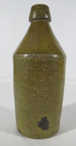 Antique 1860 ' s Pre Prohibition STONEWARE Bottle R.  C.  R PHILA Richard C Remmey yqz 6