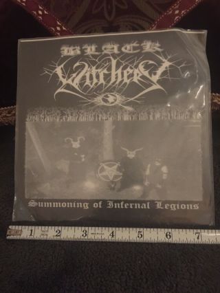 Black Witchery “summoning Of Infernal Legions”rare Vinyl E.  P.  Black Metal