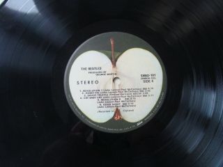 THE BEATLES White Album 2/LP Apple Records SWBO 101 VG,  /EX Gatefold w/Poster,  Pic 4