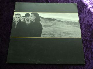 U2 - The Joshua Tree - 1987 Promo Pressing With Poster - S&h