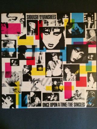 Siouxsie & The Banshees “once Upon A Time/the Singles” Lp 1981 Pvc 8906 Ex/vg,