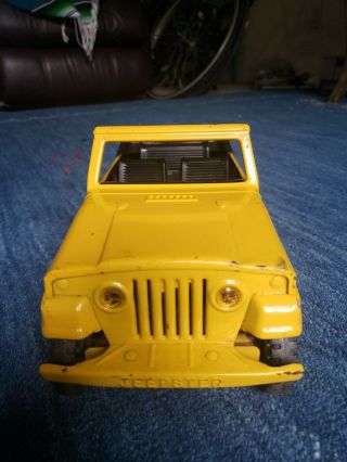 Early Tonka Toys Jeep Jeepster Convertible Car/truck 70 