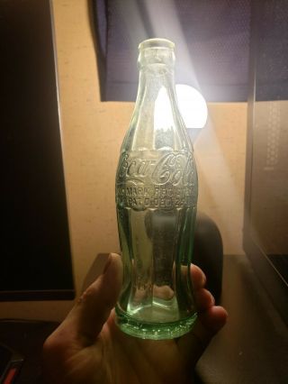 Dec 25th,  1923 " Christmas " Coca Cola Bottle From Georgetown,  Sc South.