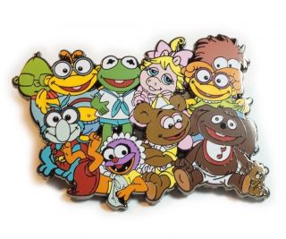 Muppet Babies Muppets 80s Cartoon Jumbo Fantasy Hat Jacket Tie Tack Lapel Pin