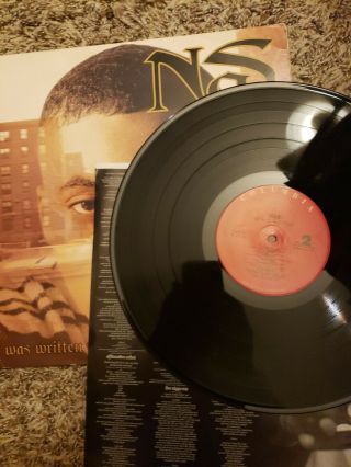 Nas - It Was Written Vinyl Lp Og Us 1st Press 1996 Rare C 67015 Columbia Rec
