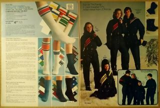 1978 Vintage Paper Print Ad 2 - Pg Fashion Sports Clothing Suit Short Underwear