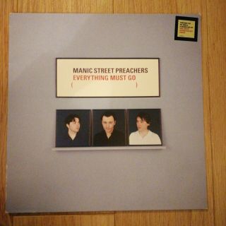 Manic Street Preachers : Everything Must Go - Vinyl Lp,  Ltd Poster 1996 Release