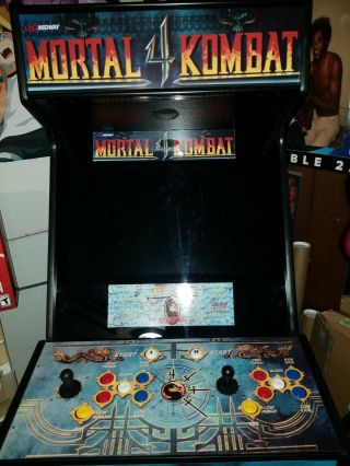 Mortal Kombat 4 Rev 3 Full Size Arcade Machine
