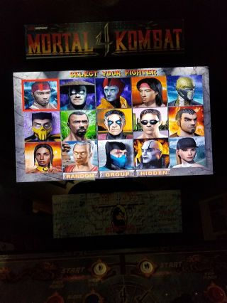 Mortal Kombat 4 rev 3 Full Size Arcade Machine 2