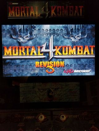 Mortal Kombat 4 rev 3 Full Size Arcade Machine 5