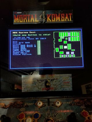 Mortal Kombat 4 rev 3 Full Size Arcade Machine 6