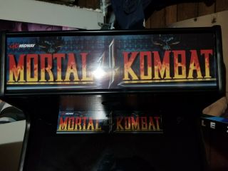 Mortal Kombat 4 rev 3 Full Size Arcade Machine 9