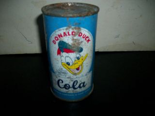 Donald Duck Flat Top Soda Can (LOOK) 2