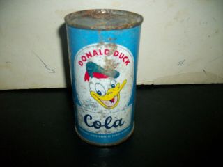 Donald Duck Flat Top Soda Can (LOOK) 3