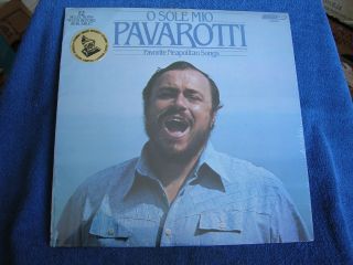 Luciano Pavarotti/o Sole Mio/neapolitan/london Os 26560/sealed/new Old Stock