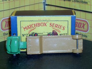 Matchbox Moko Lesney Bedford Low Loader 27 a2 MW braces SC3 NM & crafted box 7