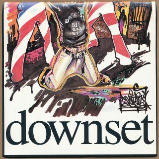 Downset Anger / Ritual Rare Out Of Print 7 " Colored Vinyl Single 