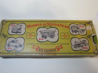 Matchbox Models Of Yesteryear Moy Set In 7 Gift Box Very Rare