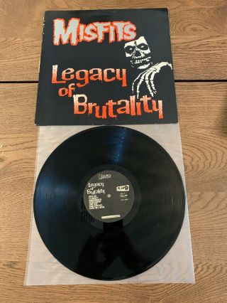 Misfits Legacy Of Brutality 1989 Vinyl Plan 9 Caroline Pl9 - 06 Static Age Music