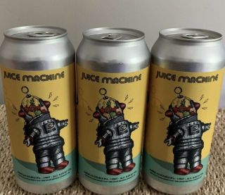 Tree House Brewing Collectible Cans Of Juice Machine 3 Cans Jm 07/02/19