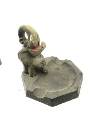 Elephant Ash Tray Cast Iron Figural Bottle Opener 3